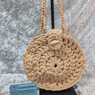 The Zena Bag - Ready made in Biscuit.