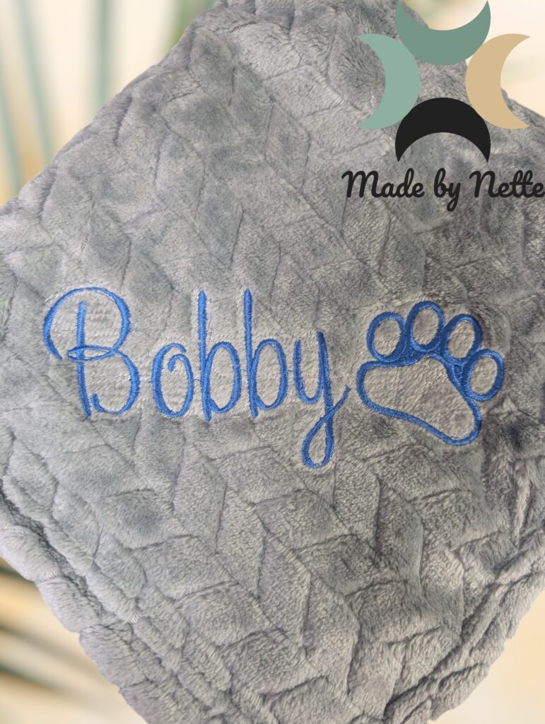 Embroidered Pet Blanket
