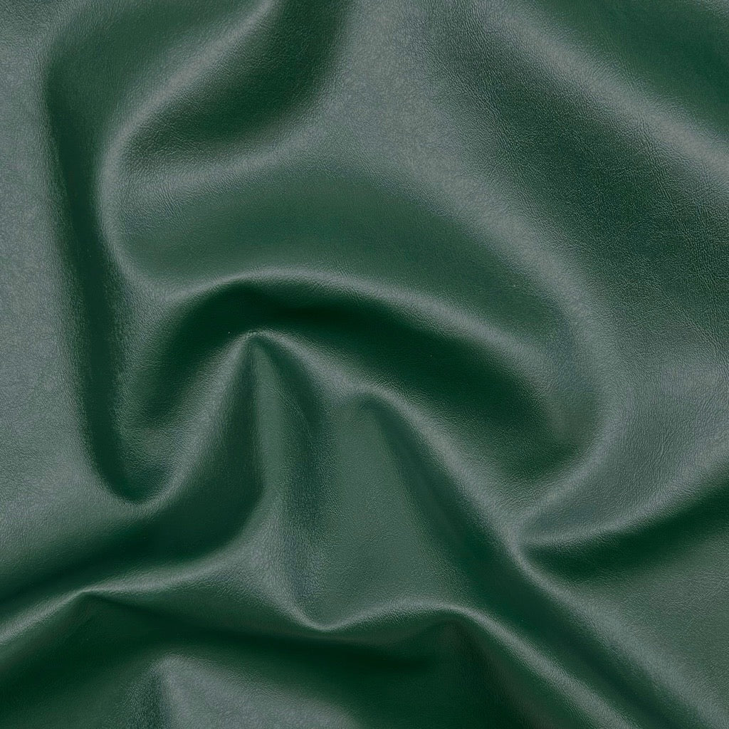 Bottle Green Faux Leather
