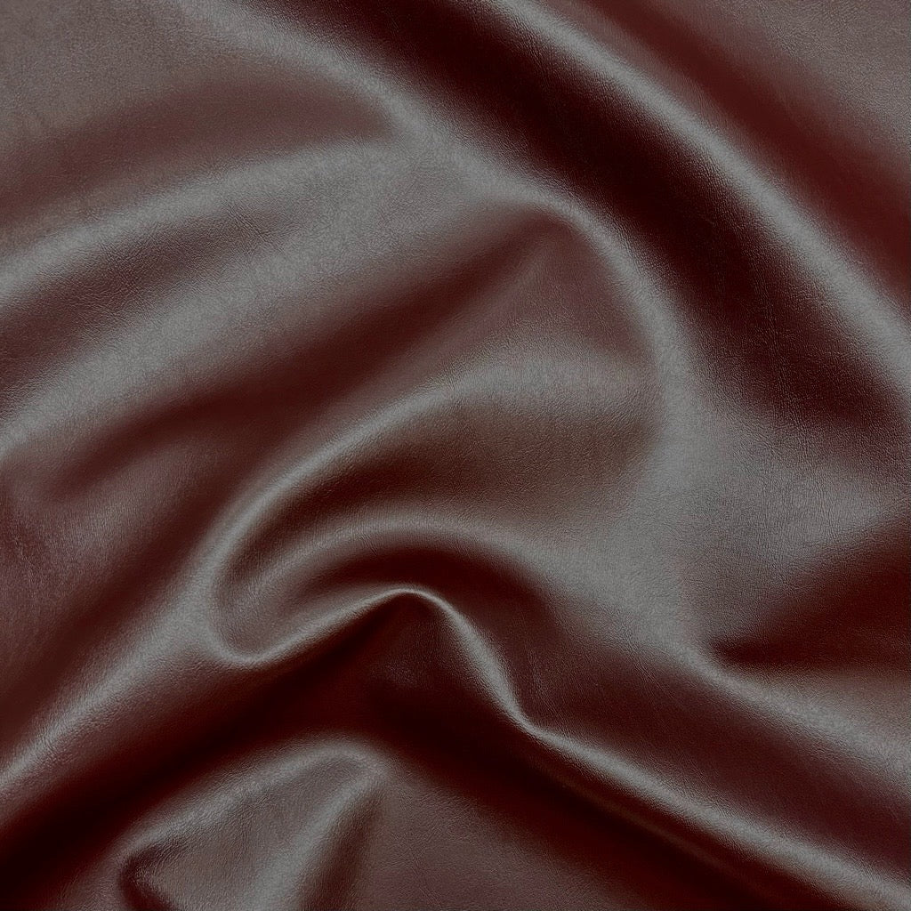 Dark Brown Faux Leather