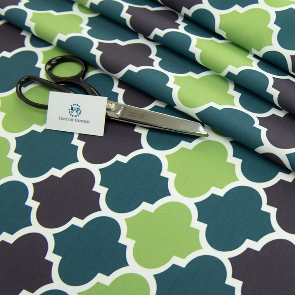 Lantern Green Water Resistant Fabric