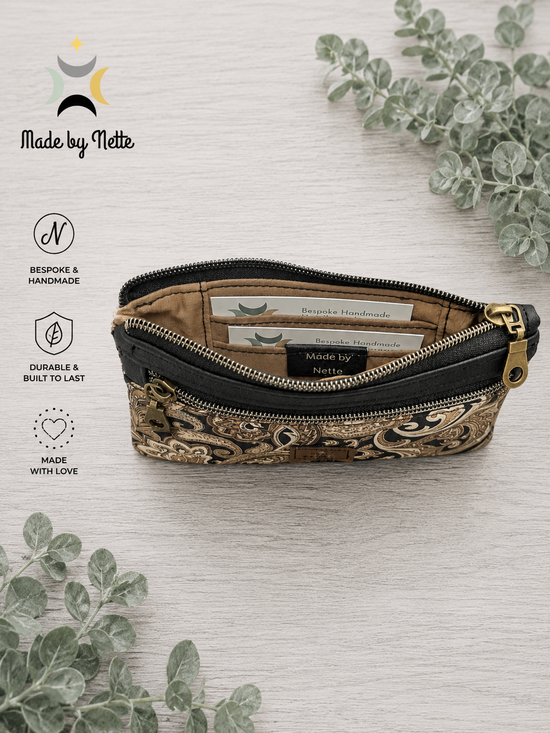 Made to Order – The Virgo Wallet Bespoke Bags Handmade The Virgo Wallet