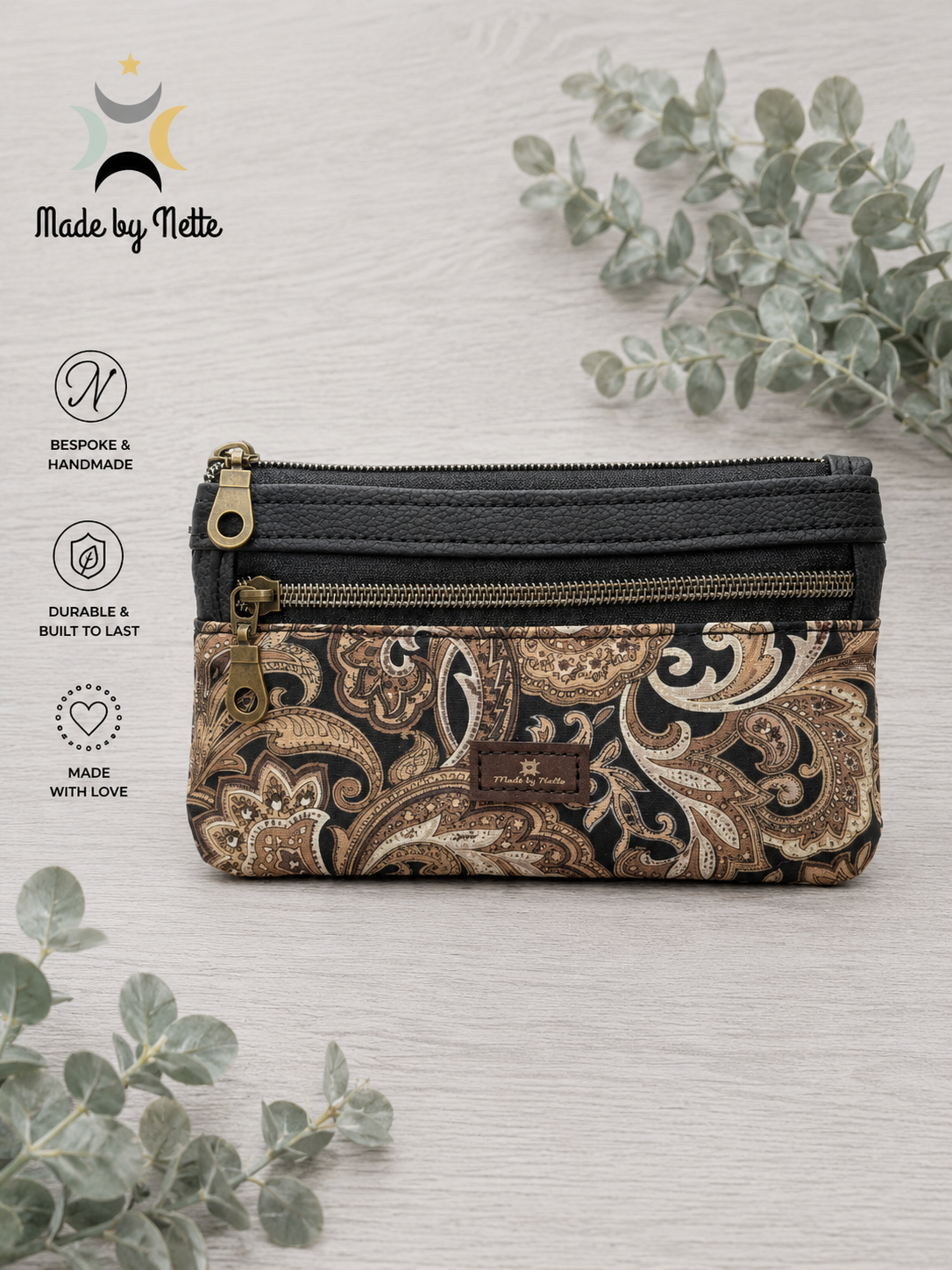 Made to Order – The Virgo Wallet Bespoke Bags Handmade The Virgo Wallet
