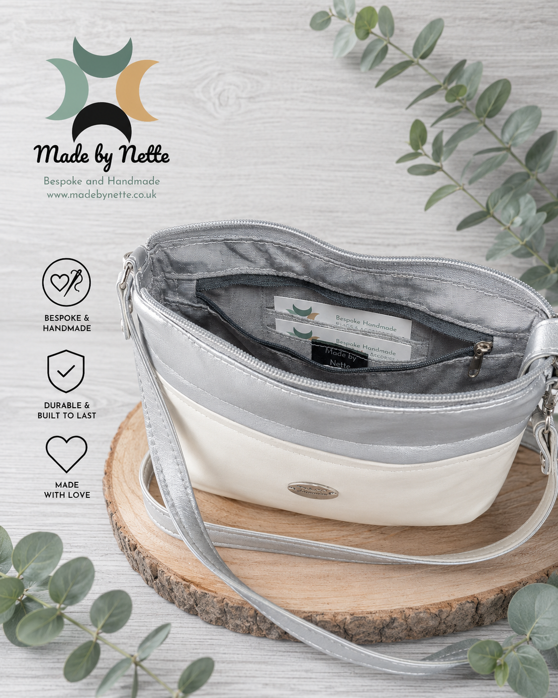 Made to Order – The Athena Crossbody Bag Bespoke Bags Handmade The Athena Crossbody Bag