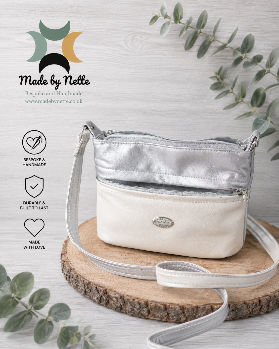 Made to Order – The Athena Crossbody Bag Bespoke Bags Handmade The Athena Crossbody Bag