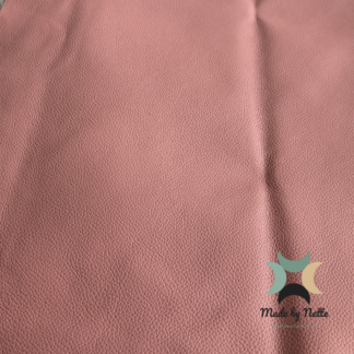 Dusky Rose soft Italian leather for bespoke handmade bags – Made by Nette