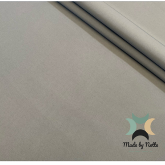 Silver water-resistant upholstery fabric offering a distinctive neutral for handmade bag designs.